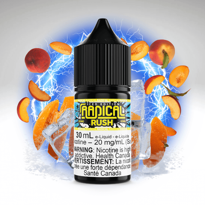 Rush Ice Salt Nic By Radical E-Liquid 12mg Steinbach Vape SuperStore and Bong Shop Manitoba Canada