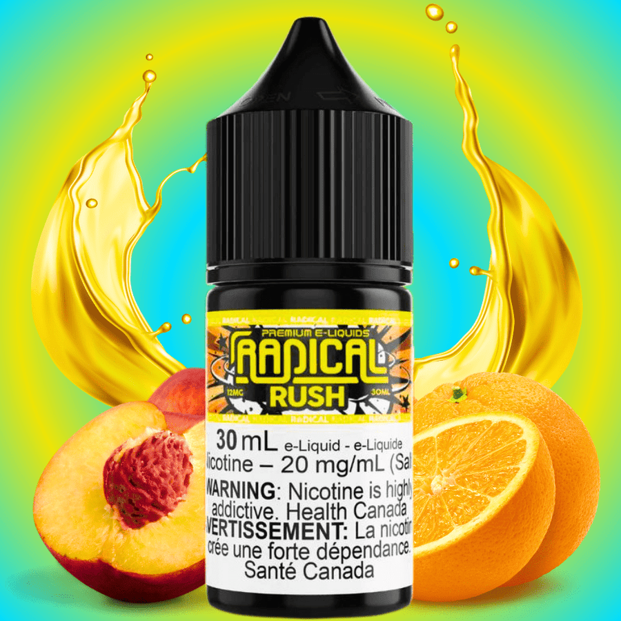 Rush Salt Nic by Radical E-liquid Steinbach Vape SuperStore and Bong Shop Manitoba Canada