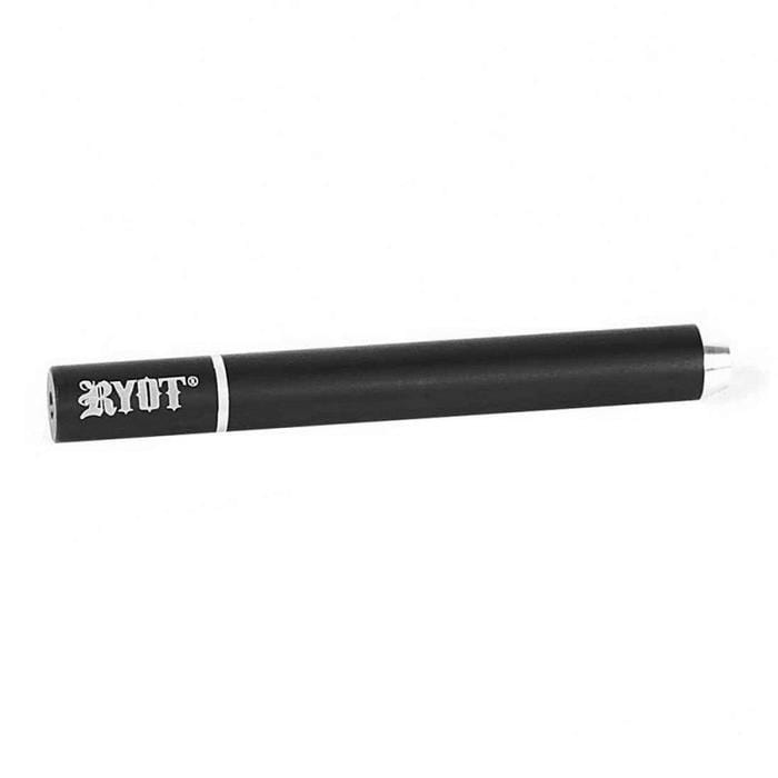 RYOT 9mm Slim Anodized Aluminum Taster Bat Black Steinbach Vape SuperStore and Bong Shop Manitoba Canada