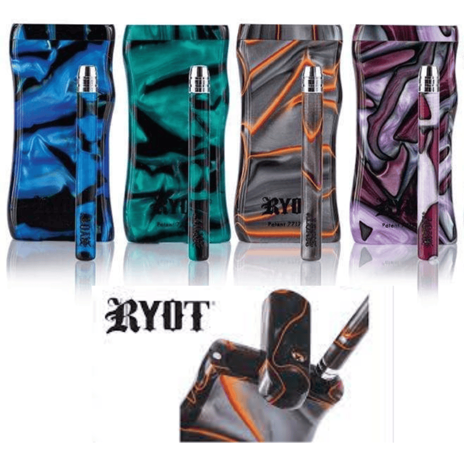 RYOT Acrylic Dugout w/ Matching One Hitter-Large Steinbach Vape SuperStore and Bong Shop Manitoba Canada