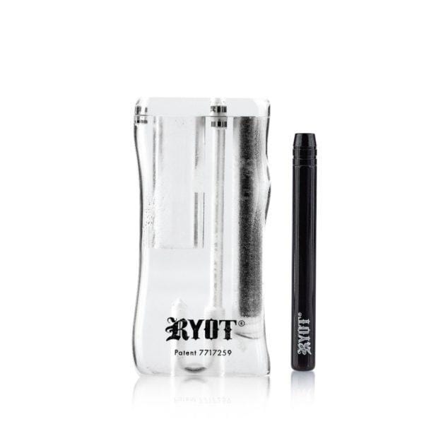 RYOT Acrylic One Hitter Bat-Large Black Steinbach Vape SuperStore and Bong Shop Manitoba Canada