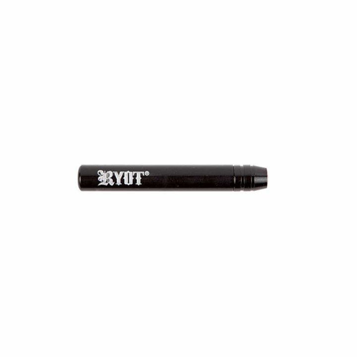 RYOT Acrylic One Hitter Bat-Small Black Steinbach Vape SuperStore and Bong Shop Manitoba Canada