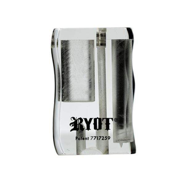 RYOT Acrylic Poker Dugout w/ Matching Bat-Shorties Grey Steinbach Vape SuperStore and Bong Shop Manitoba Canada