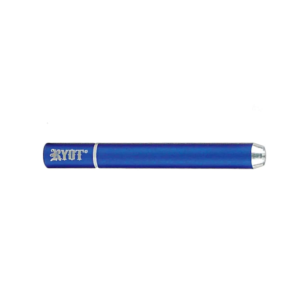 RYOT RYOT 9mm Slim Anodized Aluminum Taster Bat Blue RYOT 9mm Anodized Aluminum Taster Bat-Steinbach Vape
