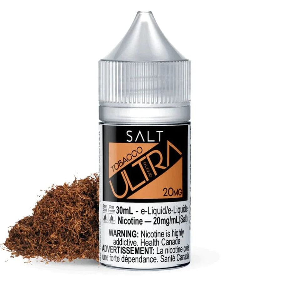 Salt Tobacco by Ultra E-Liquid 30mL / 10mg Steinbach Vape SuperStore and Bong Shop Manitoba Canada