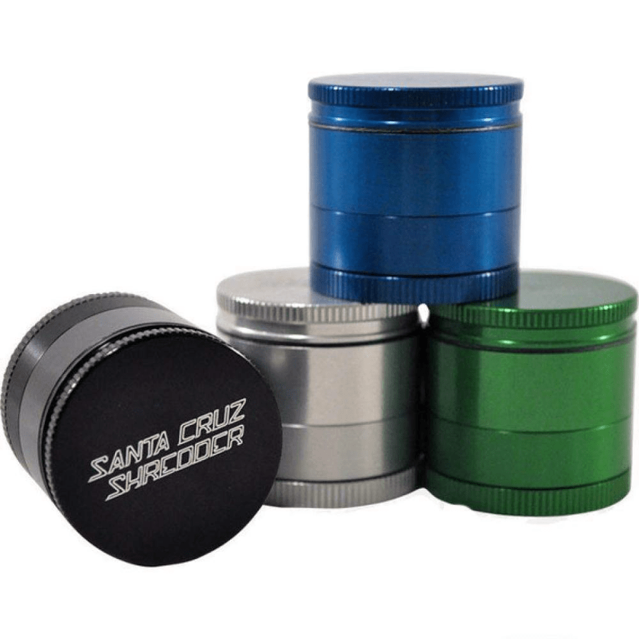 Santa Cruz  Herb Grinder- 1.5" Black Steinbach Vape SuperStore and Bong Shop Manitoba Canada