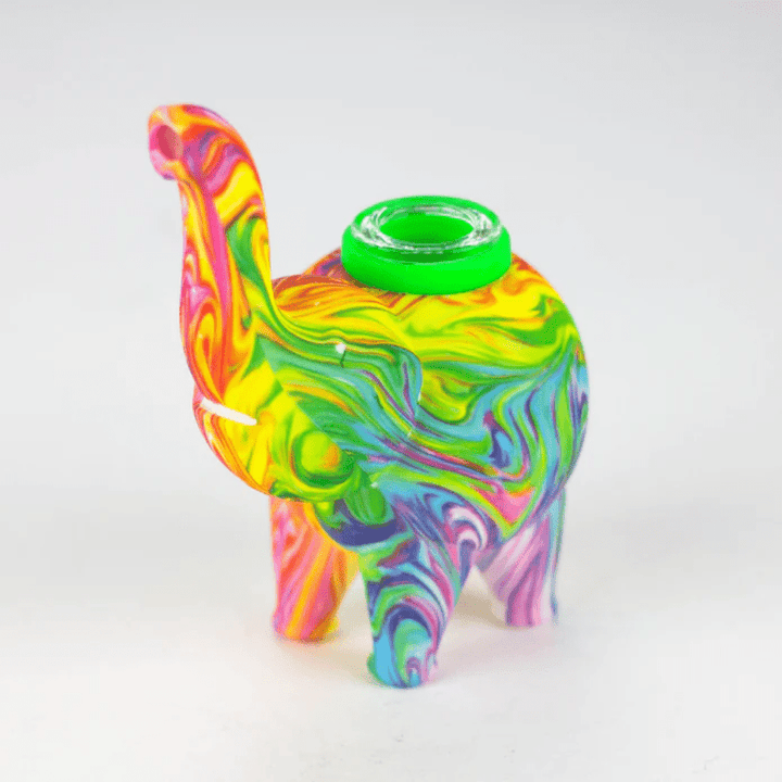 Silicone Elephant Bubbler 4.5" Steinbach Vape SuperStore and Bong Shop Manitoba Canada
