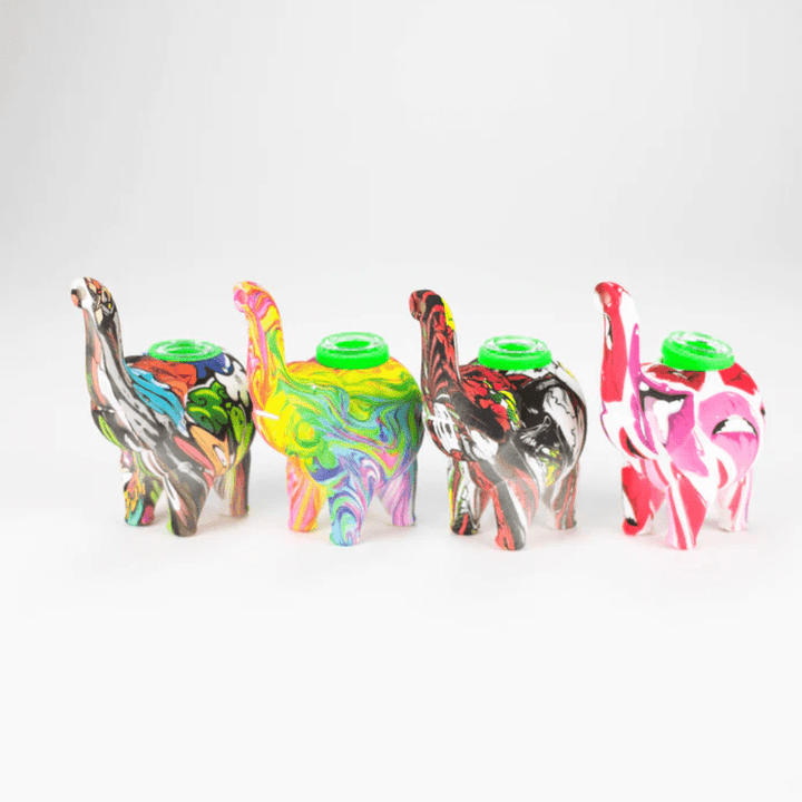 Silicone Elephant Bubbler 4.5" Steinbach Vape SuperStore and Bong Shop Manitoba Canada