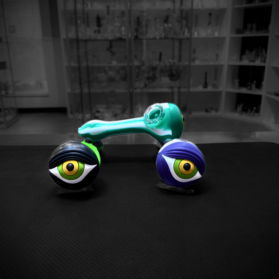 Silicone Hand Pipe w/ Glass Bowl Steinbach Vape SuperStore and Bong Shop Manitoba Canada