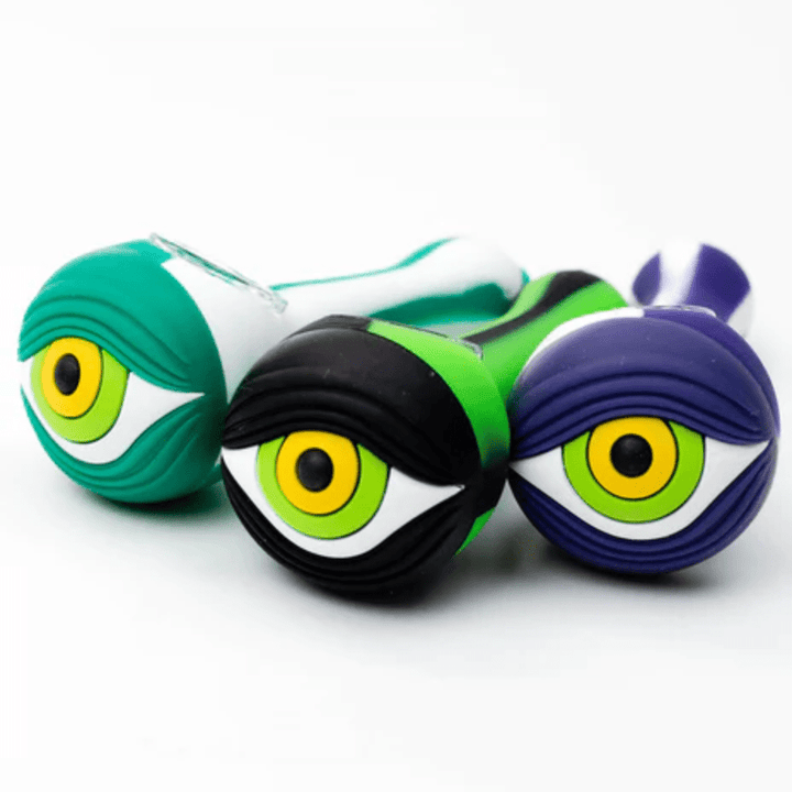 Silicone Hand Pipe w/ Glass Bowl Steinbach Vape SuperStore and Bong Shop Manitoba Canada