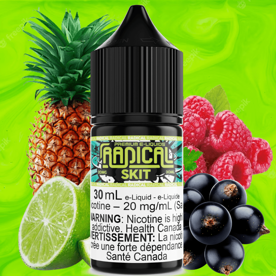 Skit Salt Nic by Radical E-liquid Steinbach Vape SuperStore and Bong Shop Manitoba Canada