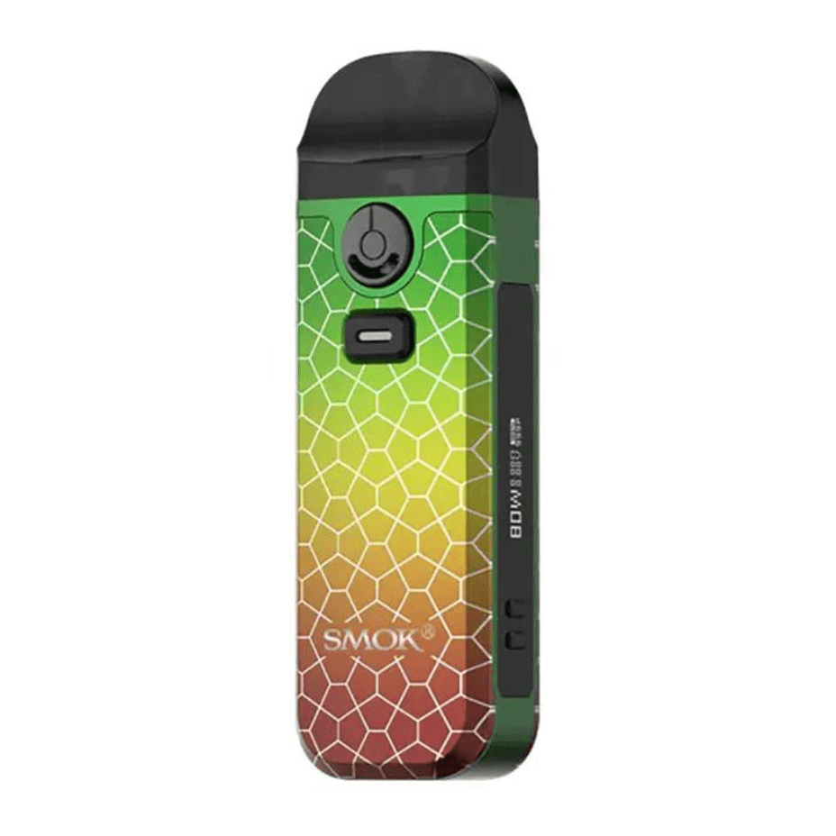 Smok Nord 4 Pod Kit-80W Rasta Green Armor Steinbach Vape SuperStore and Bong Shop Manitoba Canada