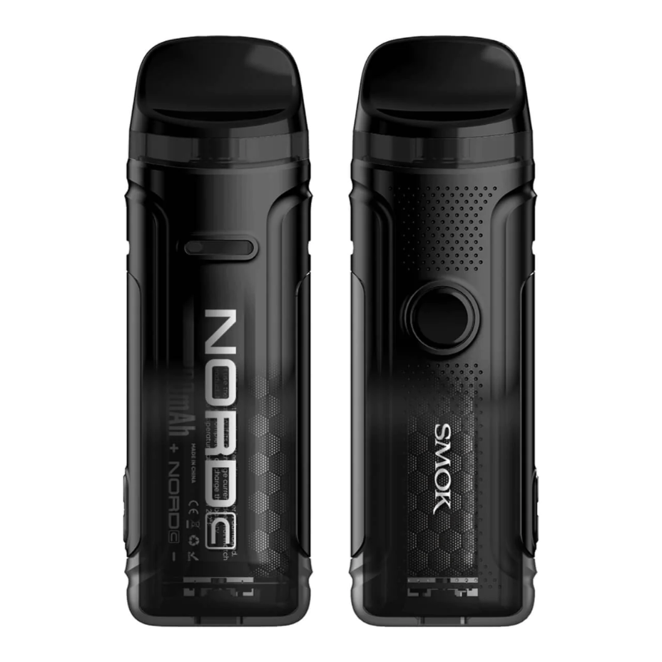 SMOK Nord C Pod Kit-1800 mAh Transparent Black Steinbach Vape SuperStore and Bong Shop Manitoba Canada