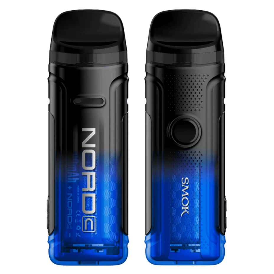 SMOK Nord C Pod Kit-1800 mAh Transparent Blue Steinbach Vape SuperStore and Bong Shop Manitoba Canada