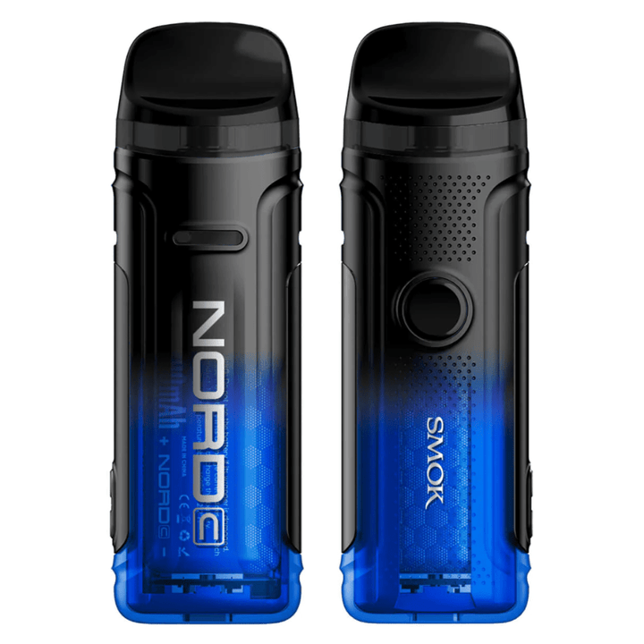 SMOK Nord C Pod Kit-1800 mAh Transparent Blue Steinbach Vape SuperStore and Bong Shop Manitoba Canada