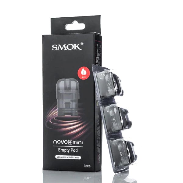 Smok Novo 4 Mini Replacement Pods 3/pkg Steinbach Vape SuperStore and Bong Shop Manitoba Canada