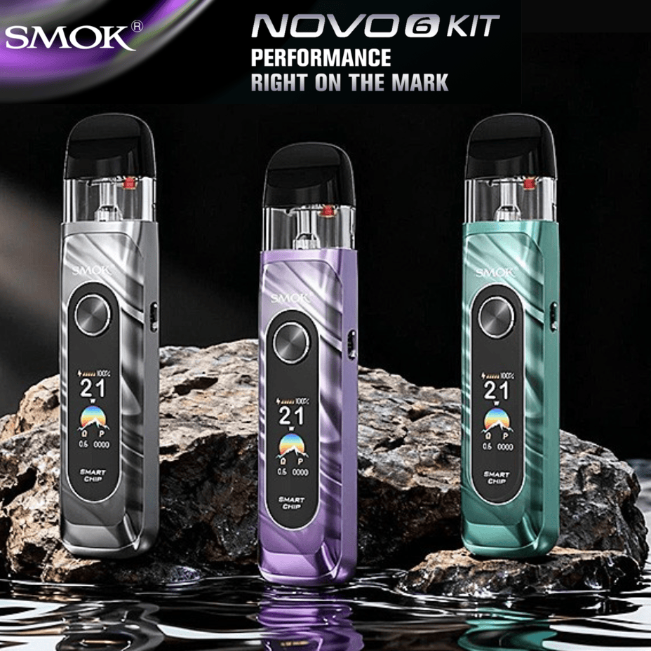Smok Novo 6 Pod Kit-1700mAh Steinbach Vape SuperStore and Bong Shop Manitoba Canada