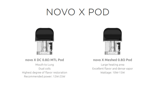 Smok Novo X Replacement Pods-3/pkg Steinbach Vape SuperStore and Bong Shop Manitoba Canada