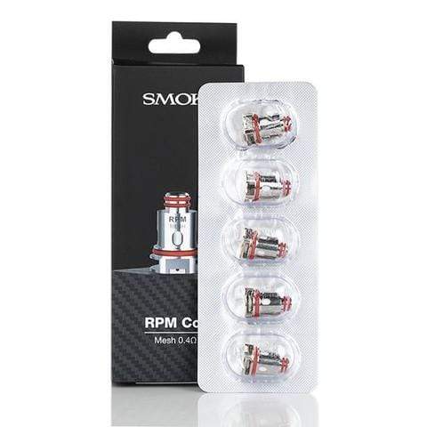 Smok RPM Coils-5/pkg Mesh 0.4 Steinbach Vape SuperStore and Bong Shop Manitoba Canada