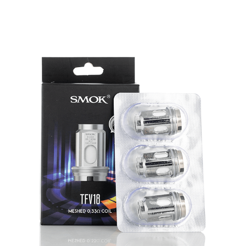 SMOK TFV18 Replacement Coils - 3pck 0.33ohm Steinbach Vape SuperStore and Bong Shop Manitoba Canada