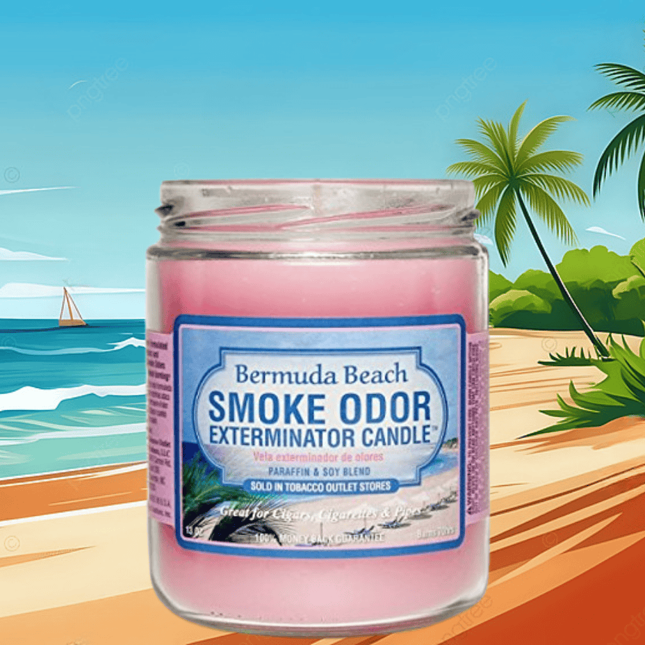 Smoke Odor 13oz Candles Bermuda Beach Steinbach Vape SuperStore and Bong Shop Manitoba Canada