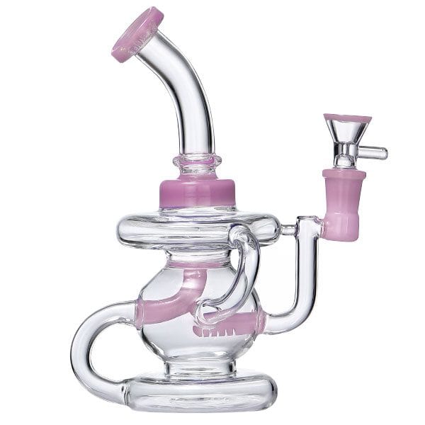 Soul Glass 2 in1 Recycler Bong/Dab Rig-8.5" Purple Steinbach Vape SuperStore and Bong Shop Manitoba Canada