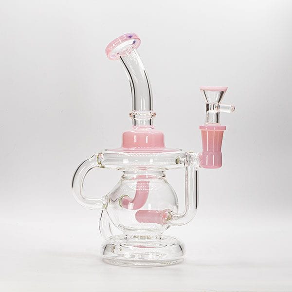 Soul Glass 2 in1 Recycler Bong/Dab Rig-8.5" Purple Steinbach Vape SuperStore and Bong Shop Manitoba Canada