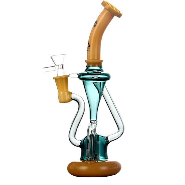 Soul Glass Recycler Tube-10" Windsor Tan Steinbach Vape SuperStore and Bong Shop Manitoba Canada