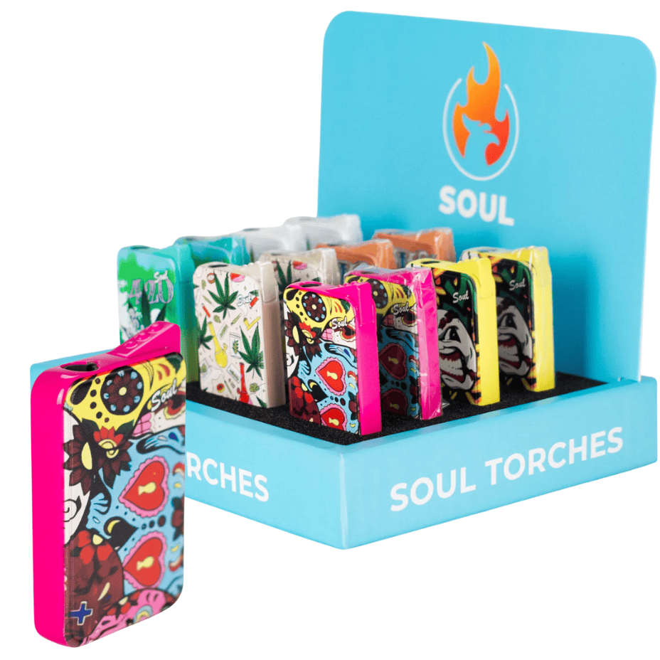 Soul Torch Lighter Single Flame-Mini Steinbach Vape SuperStore and Bong Shop Manitoba Canada