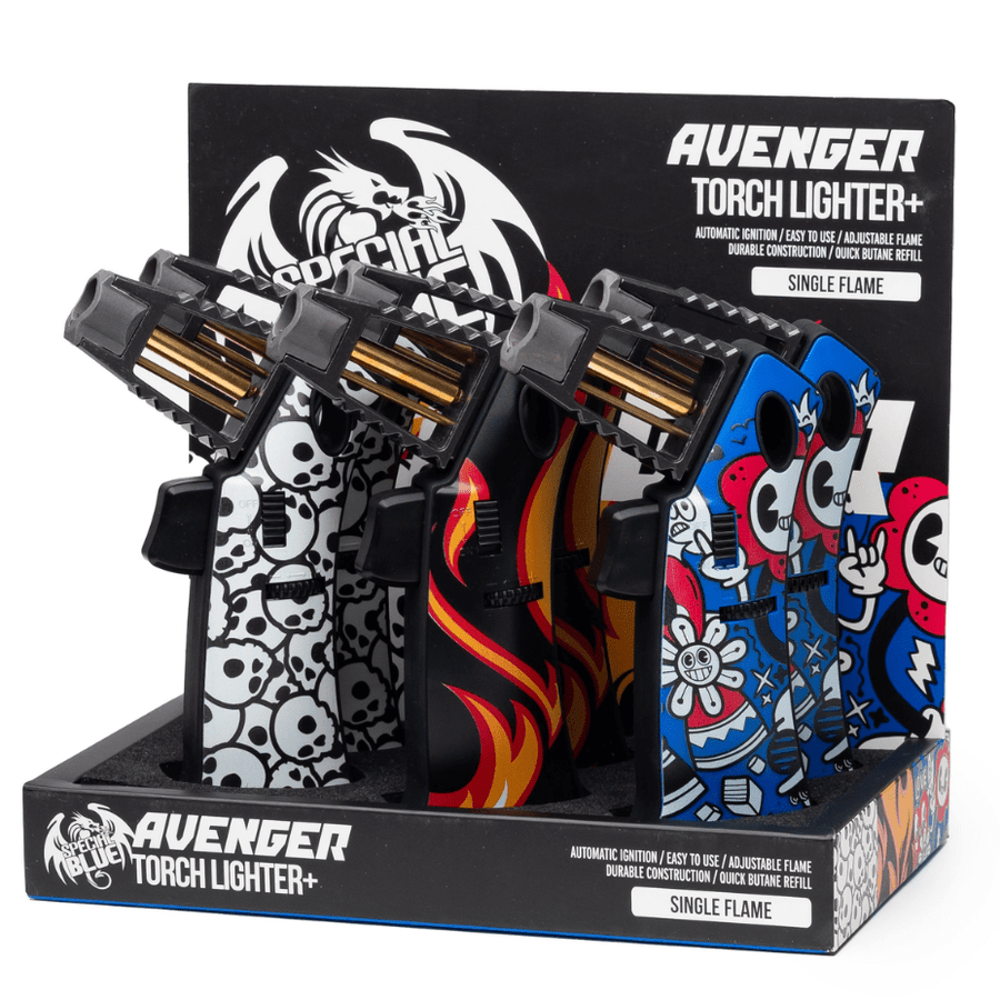 Special Blue Avenger Neo Torch Lighter Steinbach Vape SuperStore and Bong Shop Manitoba Canada
