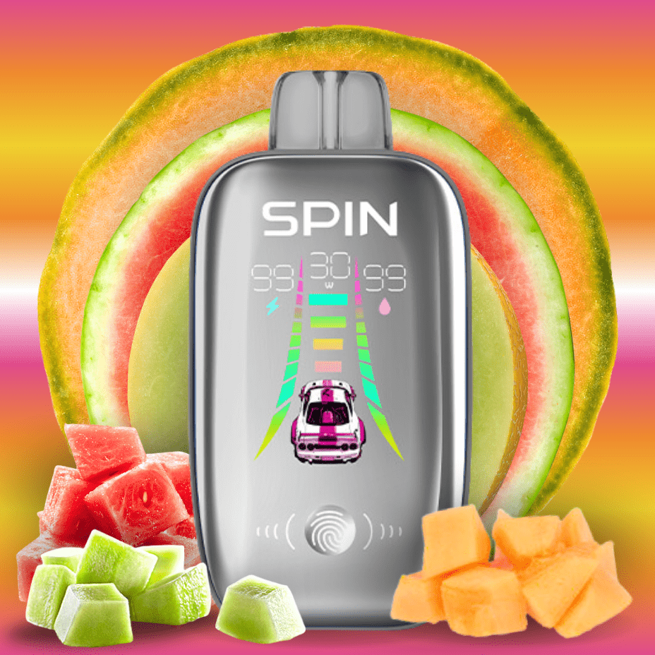 Spin Ultra 40k Disposable Vape - Watermelon Honeydew Cantaloupe 40000 / 20mg Steinbach Vape SuperStore and Bong Shop Manitoba Canada