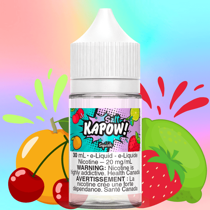 Squish Salt by Kapow E-liquid Steinbach Vape SuperStore and Bong Shop Manitoba Canada