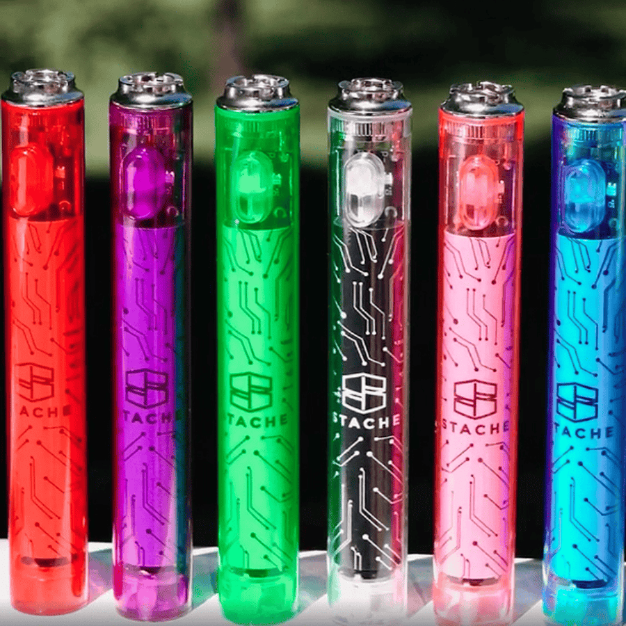 Stache Transparent Slim 510 Battery Steinbach Vape SuperStore and Bong Shop Manitoba Canada