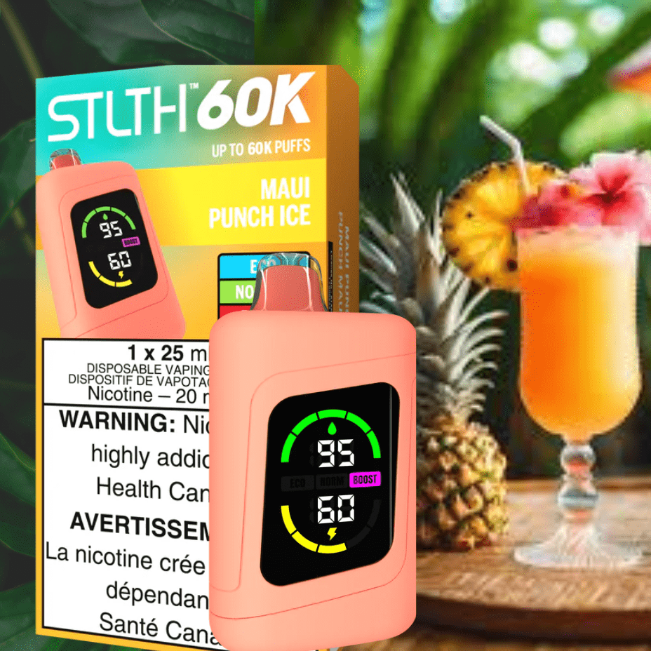 STLTH 60K Disposable Vape - Maui Punch 20mg / 60000 Puffs Steinbach Vape SuperStore and Bong Shop Manitoba Canada
