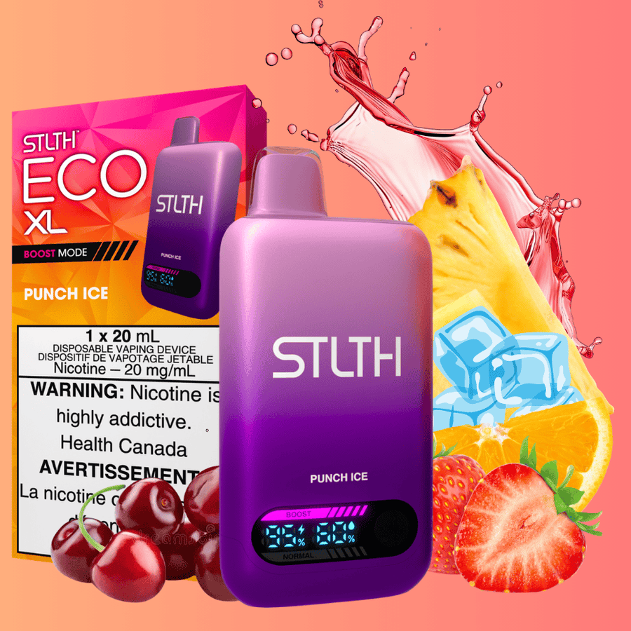 STLTH Eco XL Disposable Vape - Punch Ice Steinbach Vape SuperStore and Bong Shop Manitoba Canada