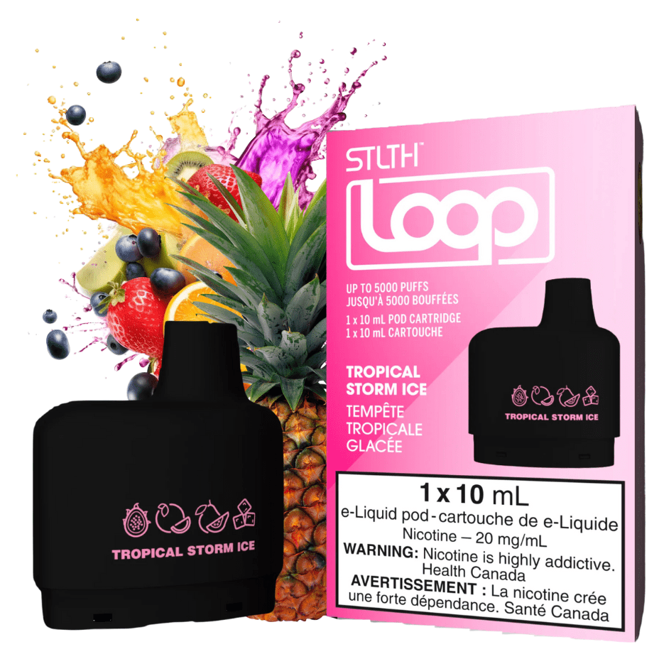 STLTH Loop Pods-Tropical Storm Ice 20mg / 5000Puffs Steinbach Vape SuperStore and Bong Shop Manitoba Canada