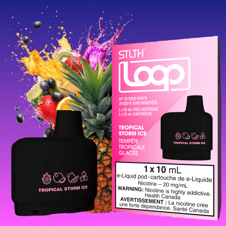 STLTH Loop Pods-Tropical Storm Ice 20mg / 5000Puffs Steinbach Vape SuperStore and Bong Shop Manitoba Canada