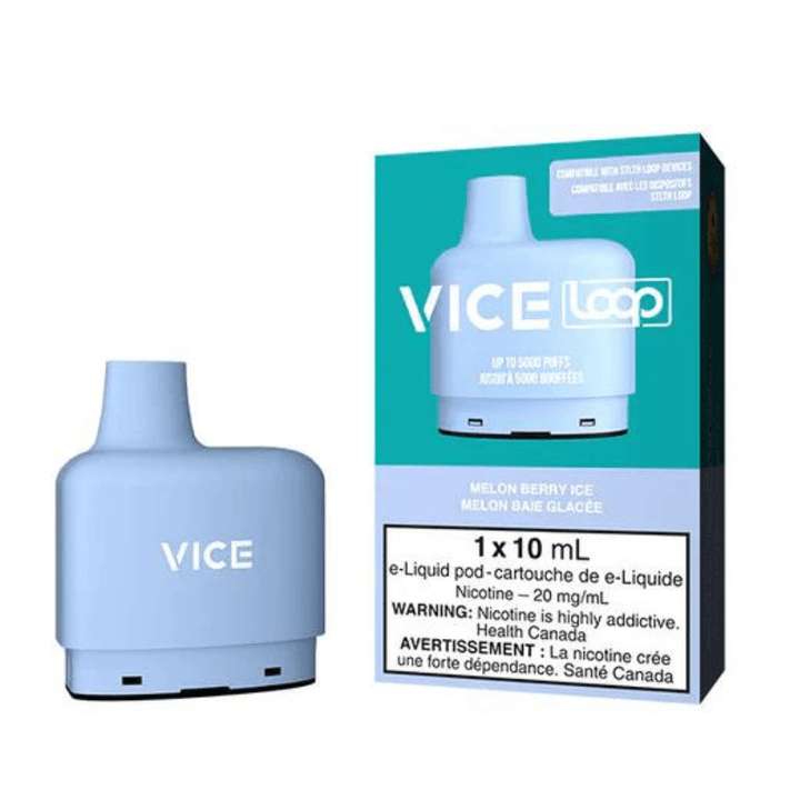 STLTH Loop Vice Pods-Melon Berry Ice 20mg / 5000Puffs Steinbach Vape SuperStore and Bong Shop Manitoba Canada