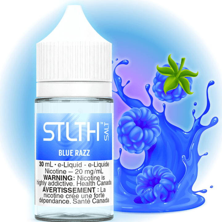 STLTH Salt - Blue Razz 30mL / 20mg Steinbach Vape SuperStore and Bong Shop Manitoba Canada