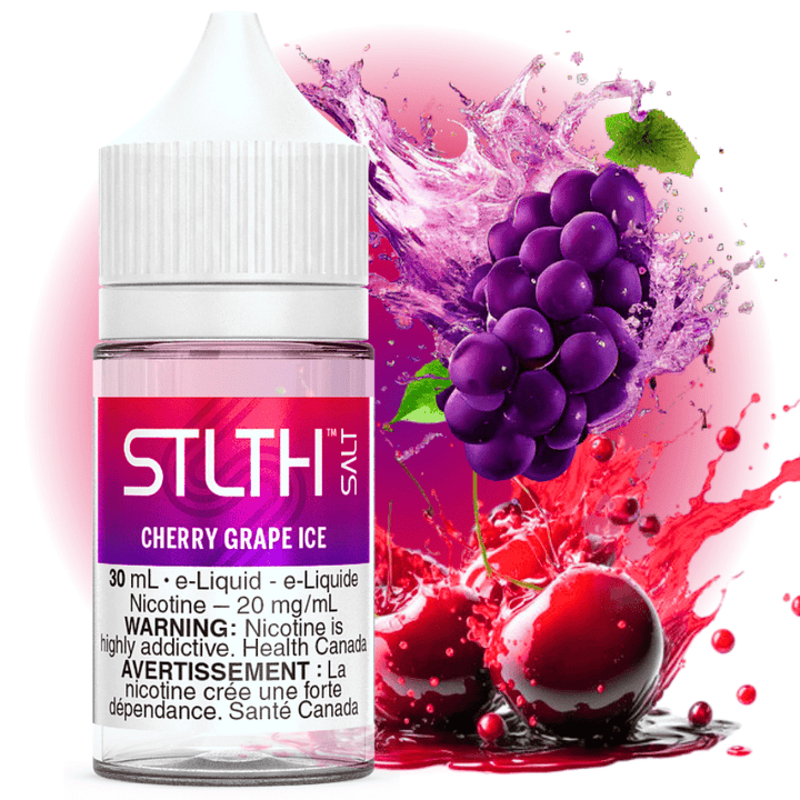 STLTH Salt - Cherry Grape Ice 30mL / 20mg Steinbach Vape SuperStore and Bong Shop Manitoba Canada