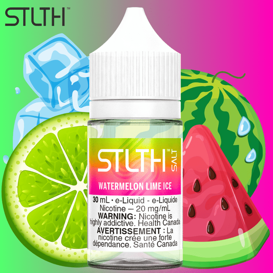 STLTH Salt - Watermelon Lime Ice 30mL / 20mg Steinbach Vape SuperStore and Bong Shop Manitoba Canada