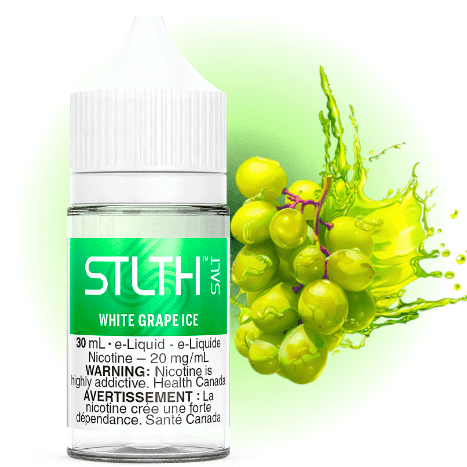 STLTH Salt - White Grape Ice 30mL / 20mg Steinbach Vape SuperStore and Bong Shop Manitoba Canada