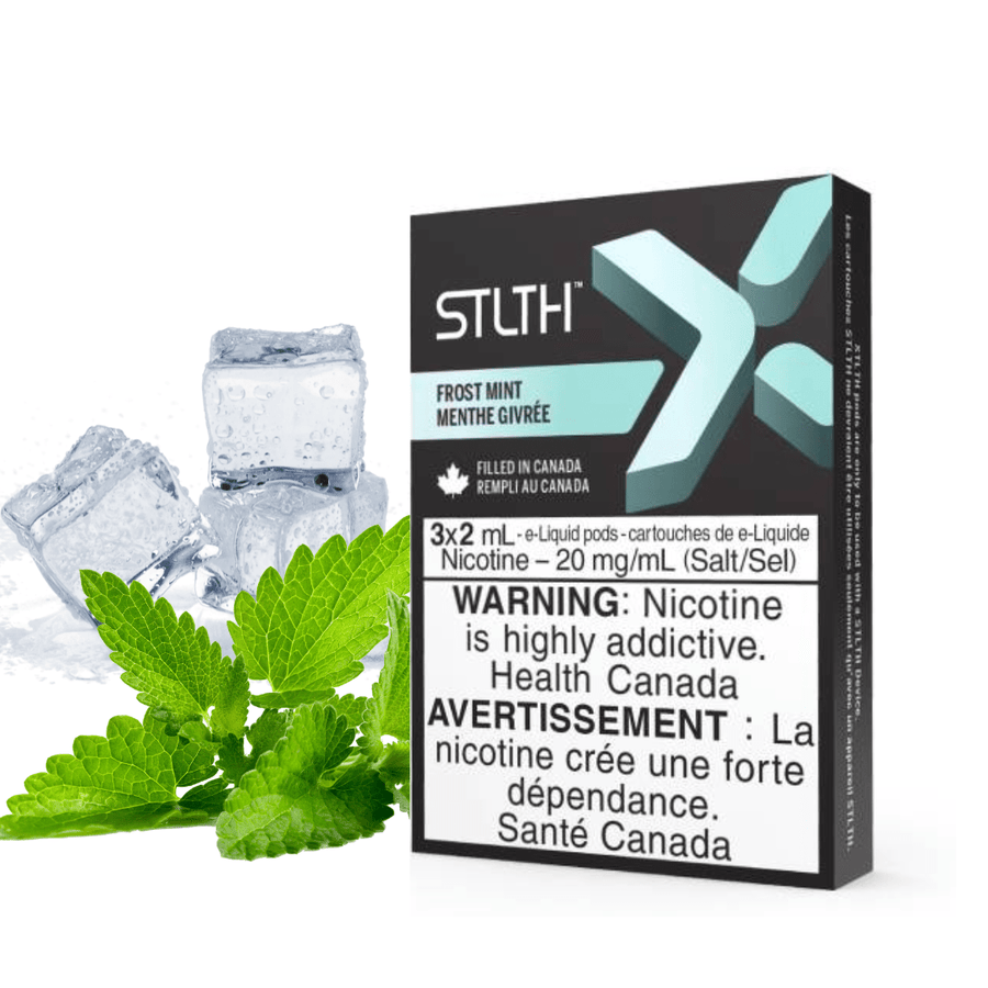 STLTH X Pods-Frost Mint 3/PKG / 20mg Steinbach Vape SuperStore and Bong Shop Manitoba Canada