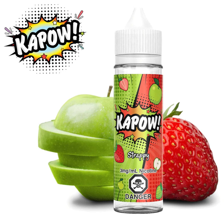 Strappy by Kapow E-Liquid 3mg Steinbach Vape SuperStore and Bong Shop Manitoba Canada