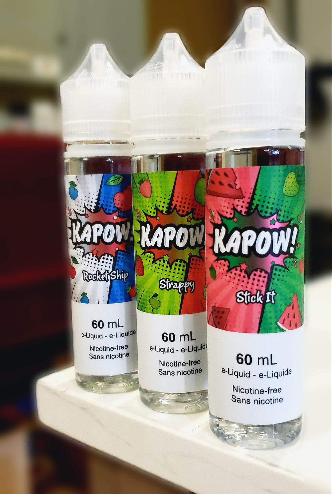 Strappy by Kapow E-Liquid Steinbach Vape SuperStore and Bong Shop Manitoba Canada
