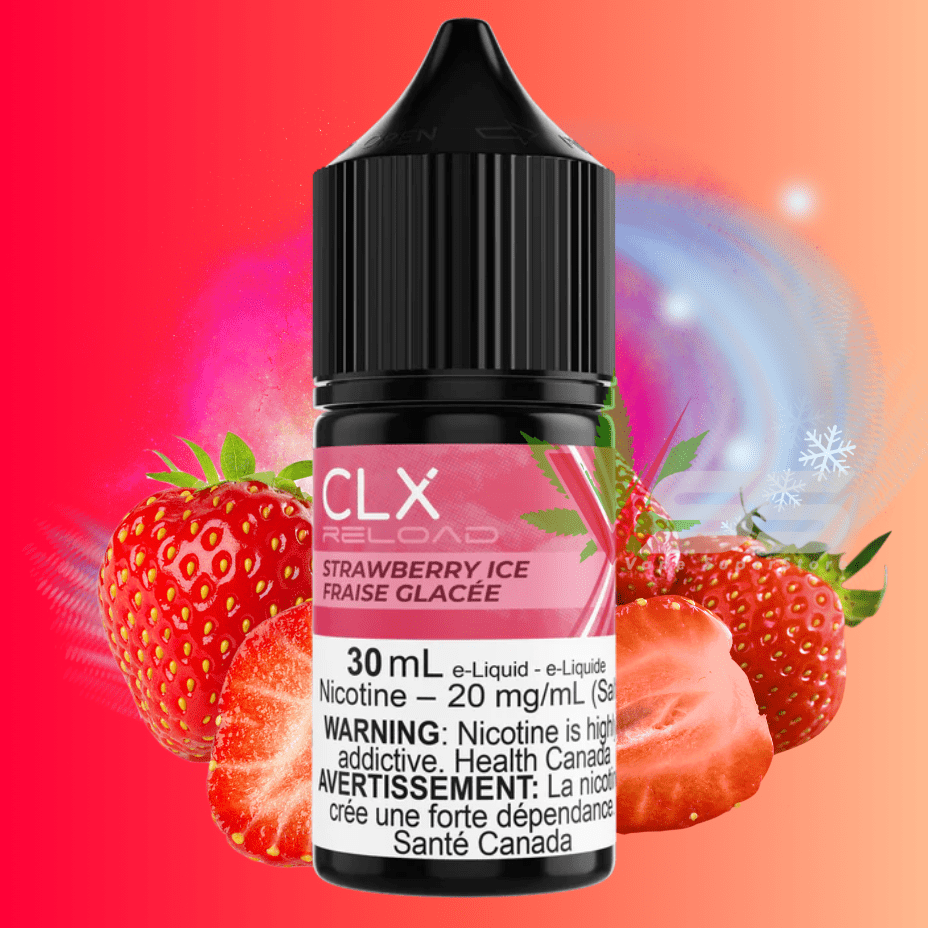 Strawberry Ice Salt by CLX Reload E-Liquid Steinbach Vape SuperStore and Bong Shop Manitoba Canada