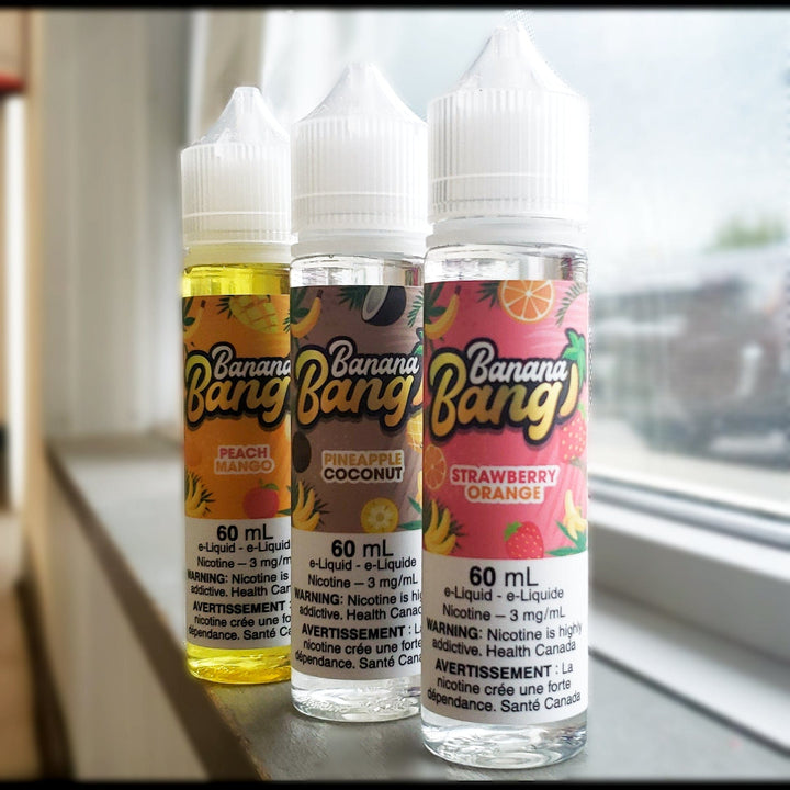 Strawberry Orange by Banana Bang E-Liquid Steinbach Vape SuperStore and Bong Shop Manitoba Canada