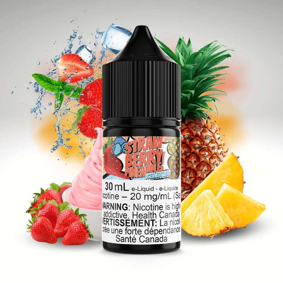 Strawberry Pineapple Ice Salt by Maverick E-Liquid 30ml / 12mg Steinbach Vape SuperStore and Bong Shop Manitoba Canada