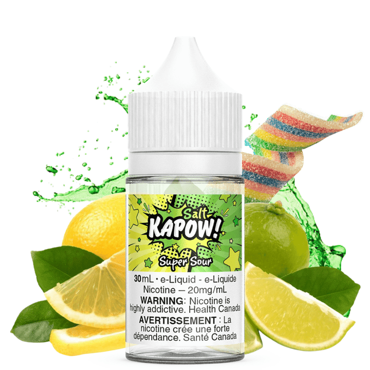 Super Sour Salt by Kapow E-Liquid Steinbach Vape SuperStore and Bong Shop Manitoba Canada