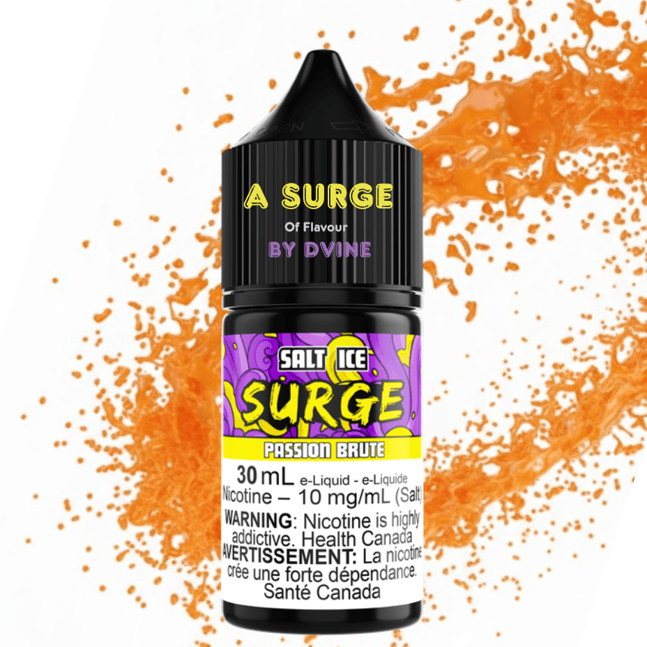 Surge E-Liquid-Passion Brute Ice Salt 30ml Steinbach Vape SuperStore and Bong Shop Manitoba Canada